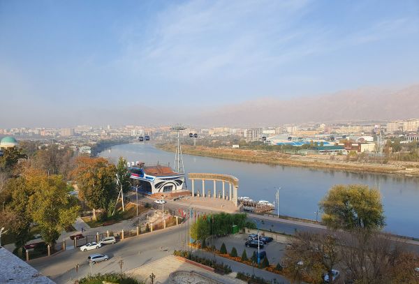  Река Сырдарья. 2023 Таджикистан