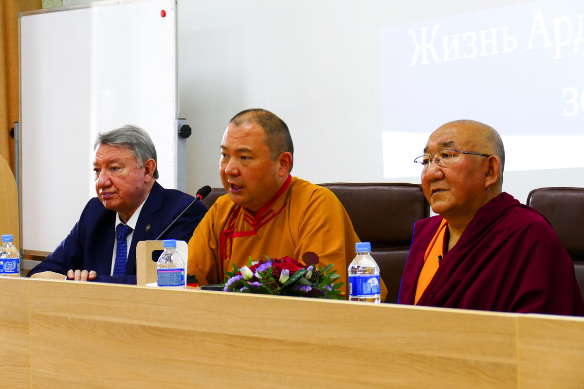 Meeting with Arja Rinpoche