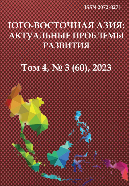 Юго-Восточная Азия: актуальные проблемы развития